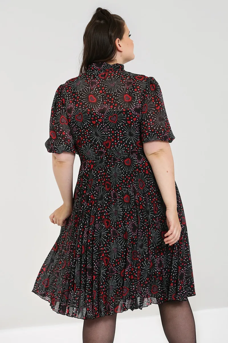 Hell Bunny Dresses|Dresses>Perry Mid Dress Black