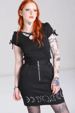 Hell Bunny Skirts|Skirts>Phaze Skirt Black