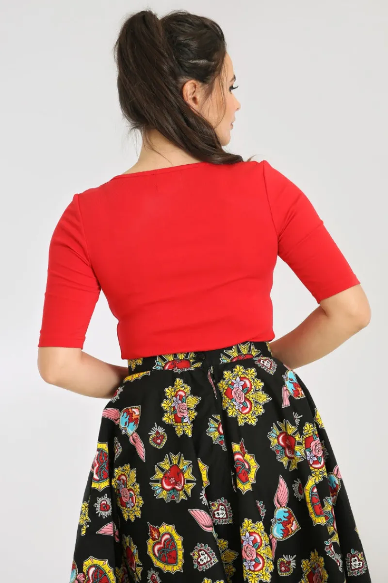 Hell Bunny Tops|Back In Stock>Philippa Top