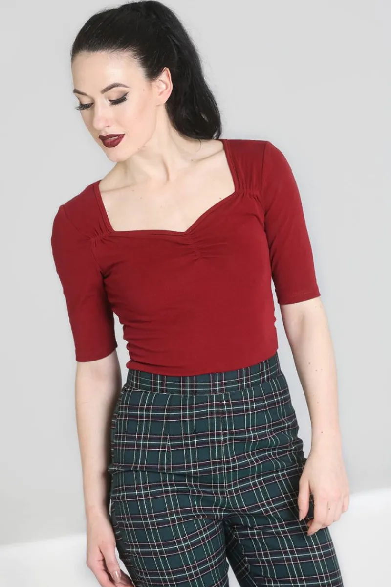 Hell Bunny Tops|Back In Stock>Philippa Top