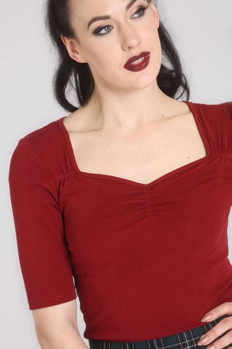 Hell Bunny Tops|Back In Stock>Philippa Top