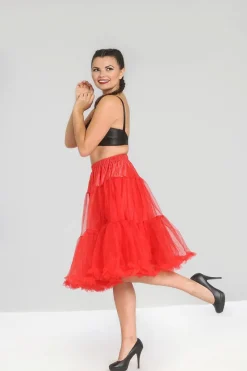 Hell Bunny Petticoats|Petticoats>Polly Petticoat Red