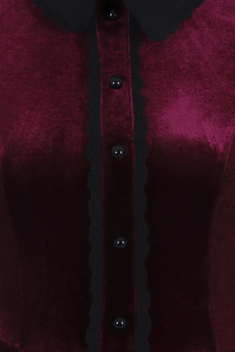 Hell Bunny Dresses|Mini Dresses>Prudence Dress Wine