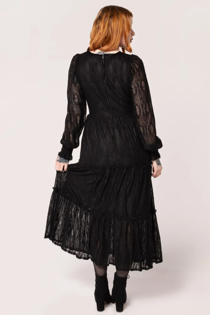 Hell Bunny Maxi Dresses|Dresses>Rhea Dress Black