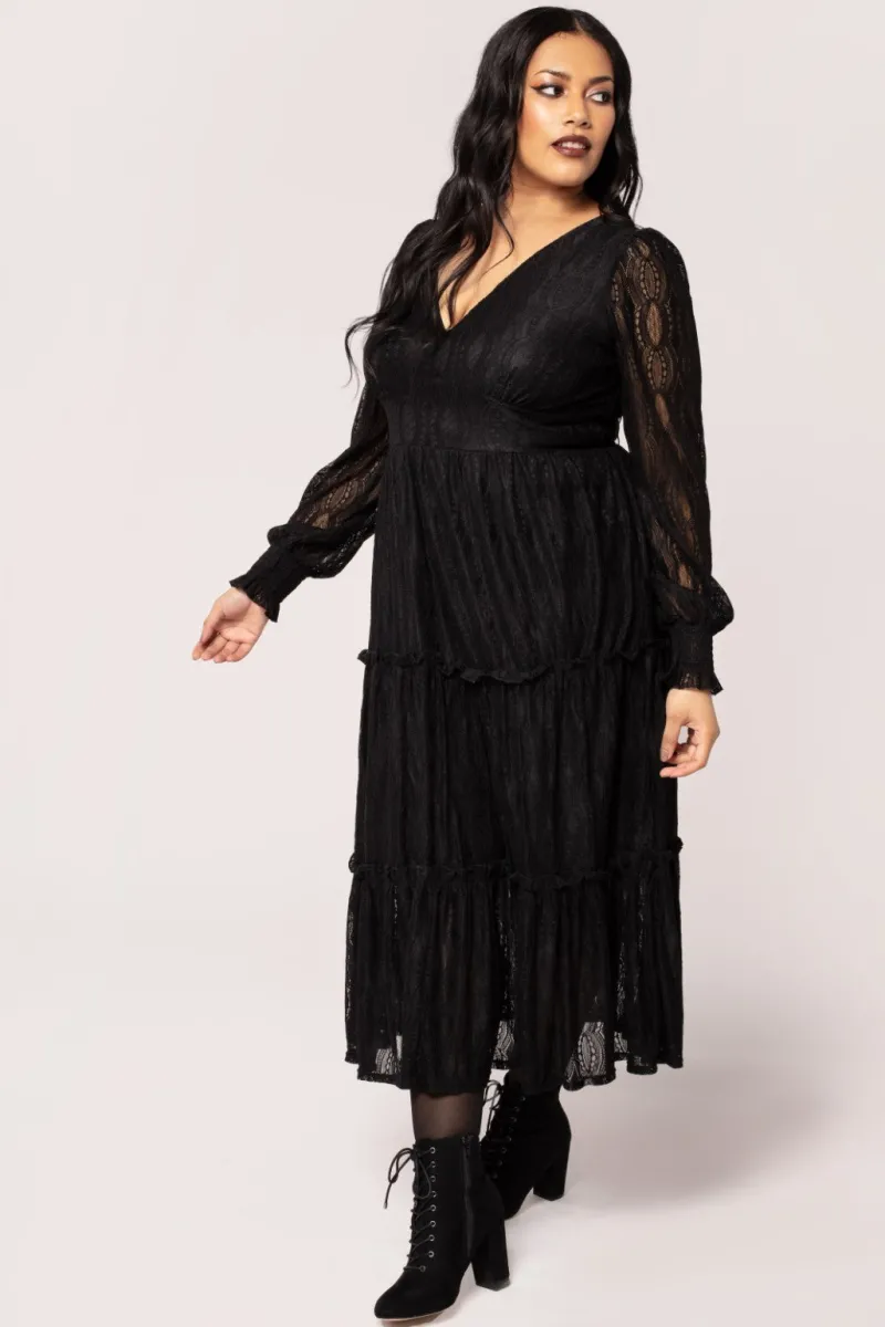Hell Bunny Maxi Dresses|Dresses>Rhea Dress Black