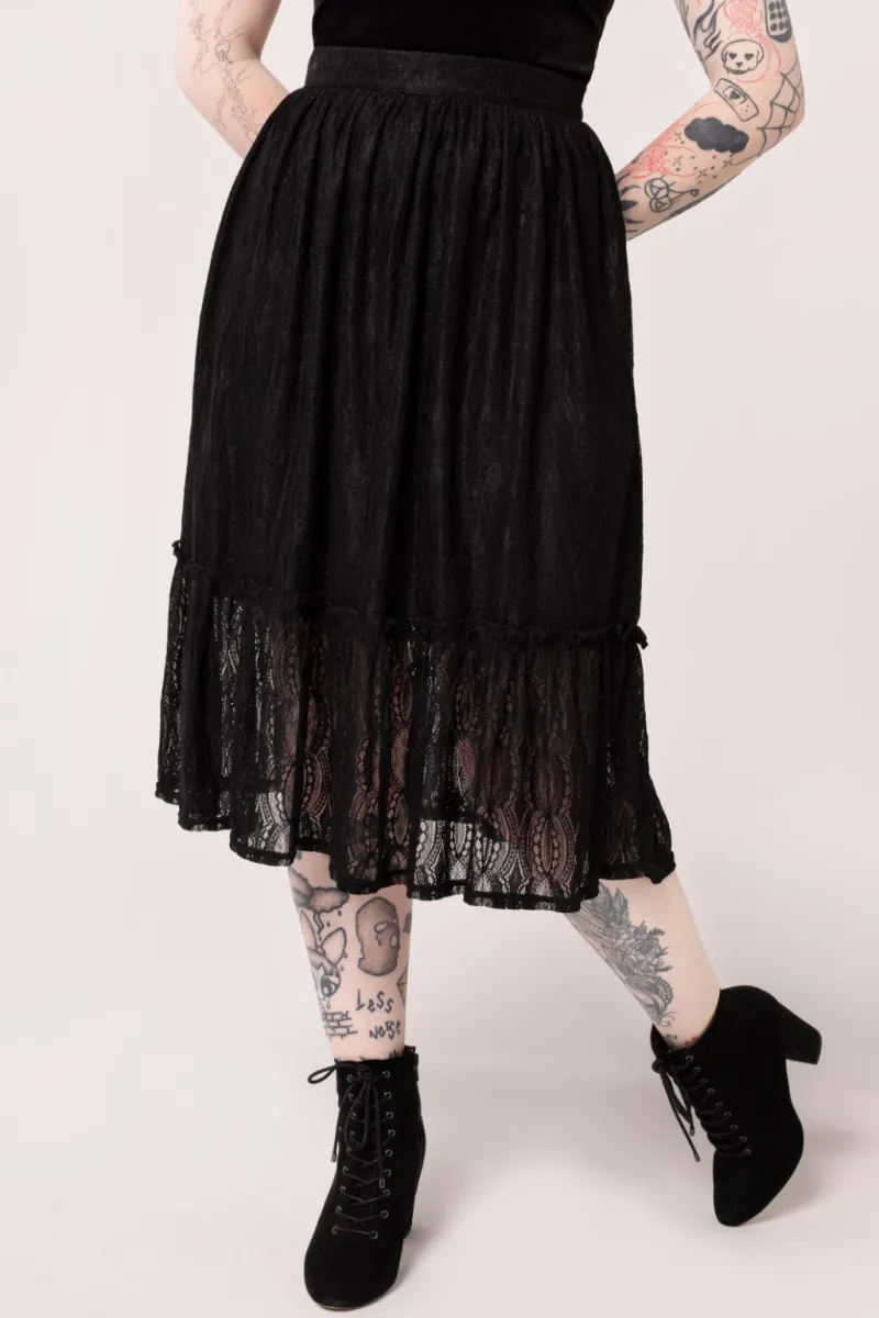 Hell Bunny Skirts|Skirts>Rhea Skirt Black