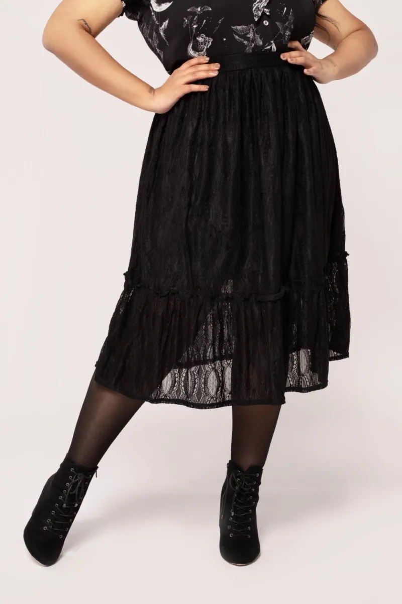 Hell Bunny Skirts|Skirts>Rhea Skirt Black