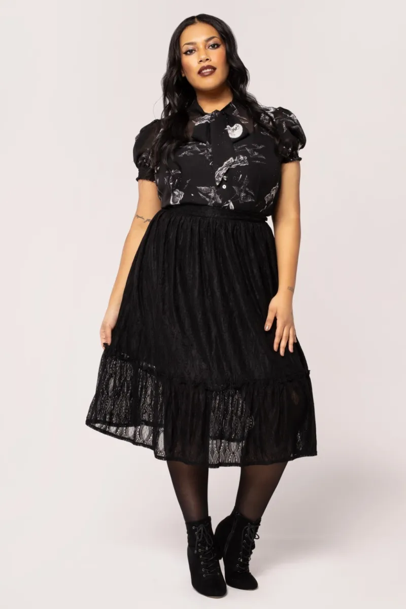 Hell Bunny Skirts|Skirts>Rhea Skirt Black