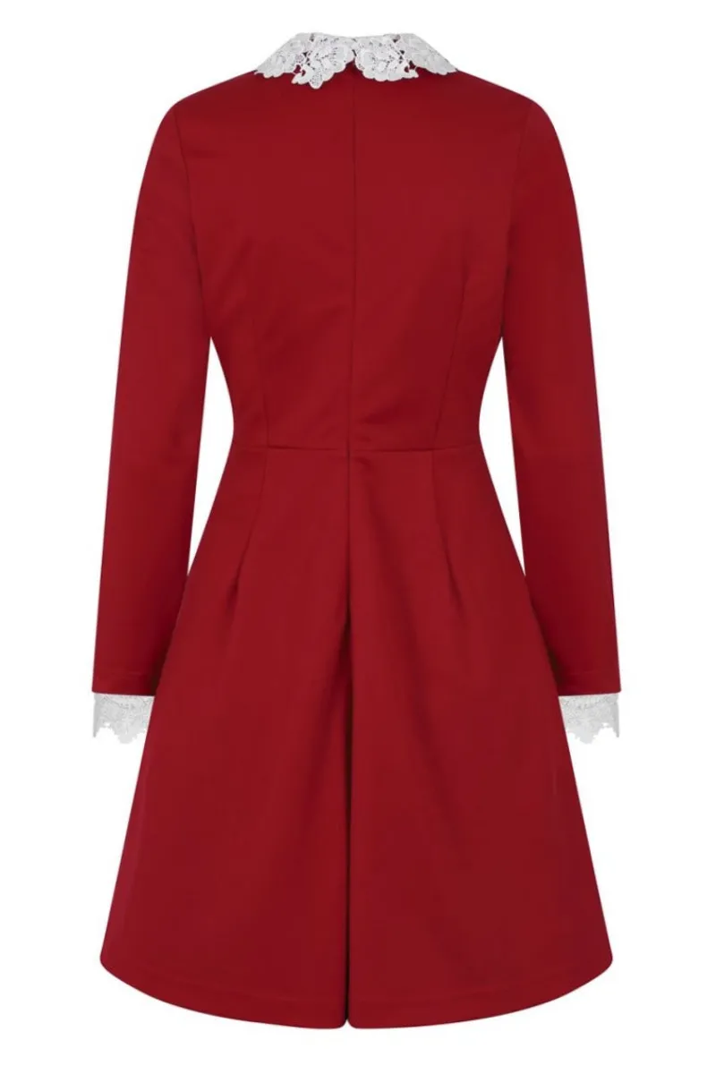 Hell Bunny Dresses|Mini Dresses>Ricci Dress Red