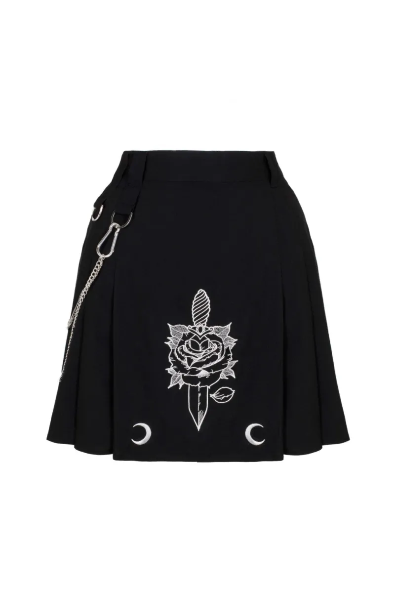 Hell Bunny Skirts>Roesia Skirt Black