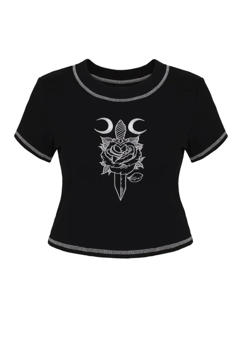Hell Bunny Tops|Tops>Roesia Top Black