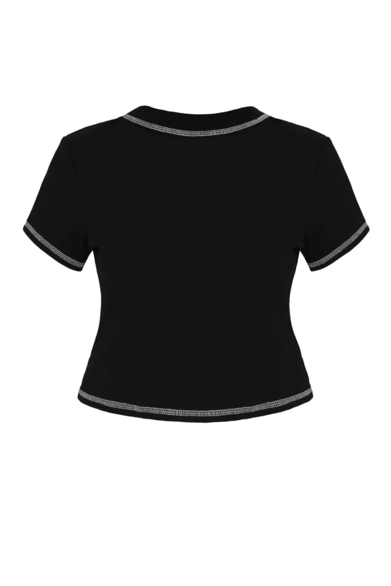Hell Bunny Tops|Tops>Roesia Top Black