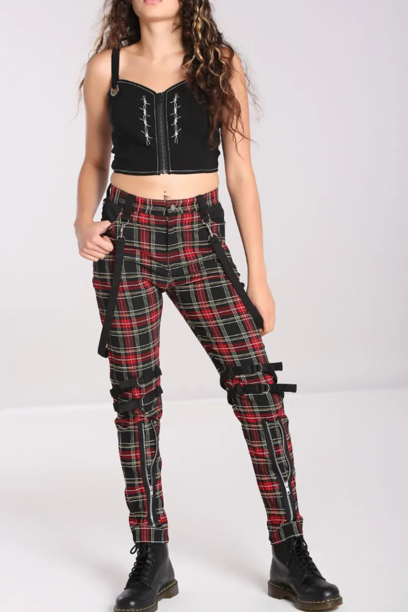 Hell Bunny Trousers & Shorts|Trousers & Shorts>Rudie Trousers Black