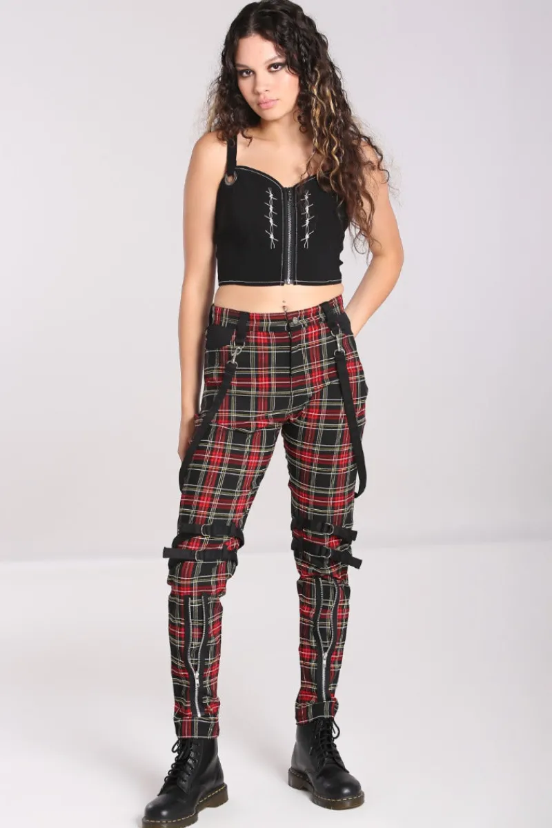 Hell Bunny Trousers & Shorts|Trousers & Shorts>Rudie Trousers Black