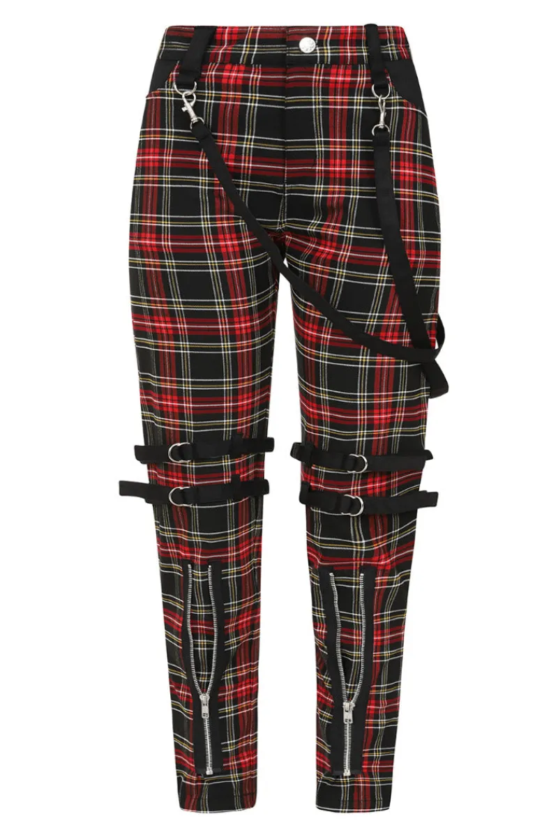 Hell Bunny Trousers & Shorts|Trousers & Shorts>Rudie Trousers Black