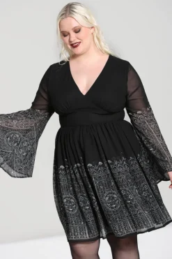 Hell Bunny Dresses|Dresses>Secret Gate Dress Black