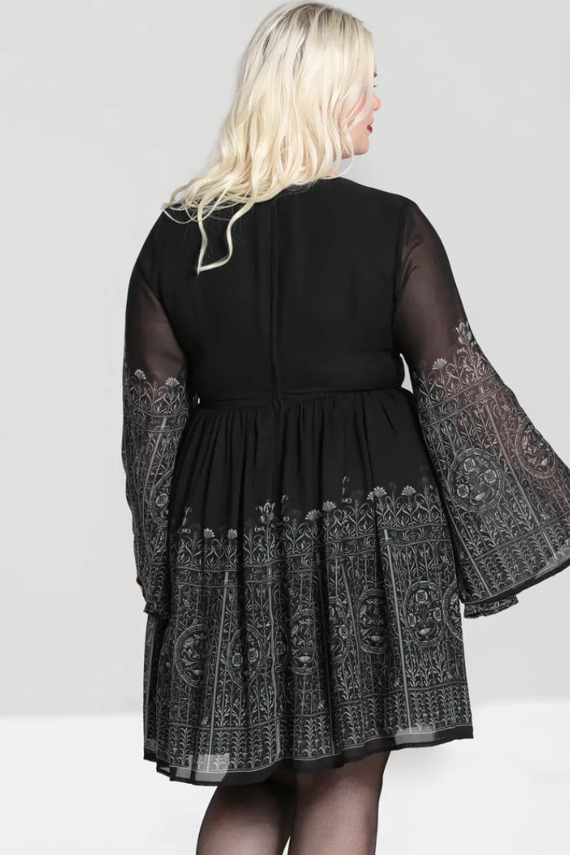 Hell Bunny Dresses|Dresses>Secret Gate Dress Black