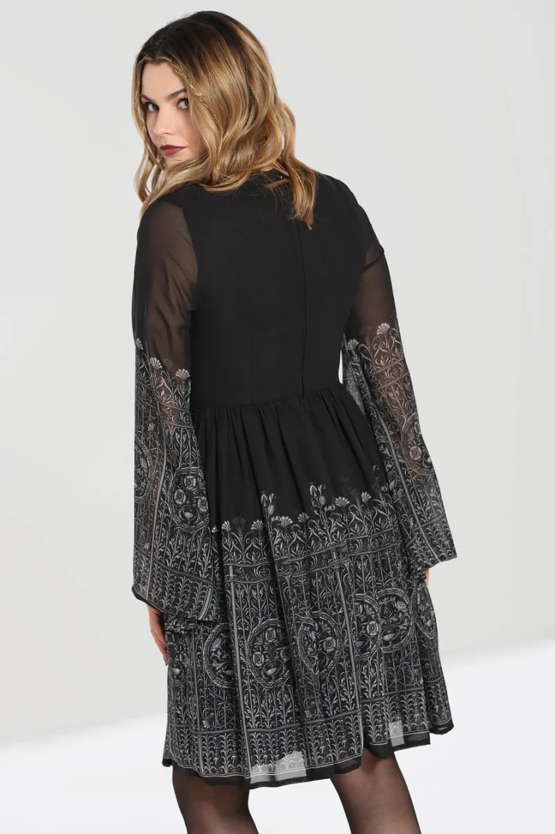 Hell Bunny Dresses|Dresses>Secret Gate Dress Black