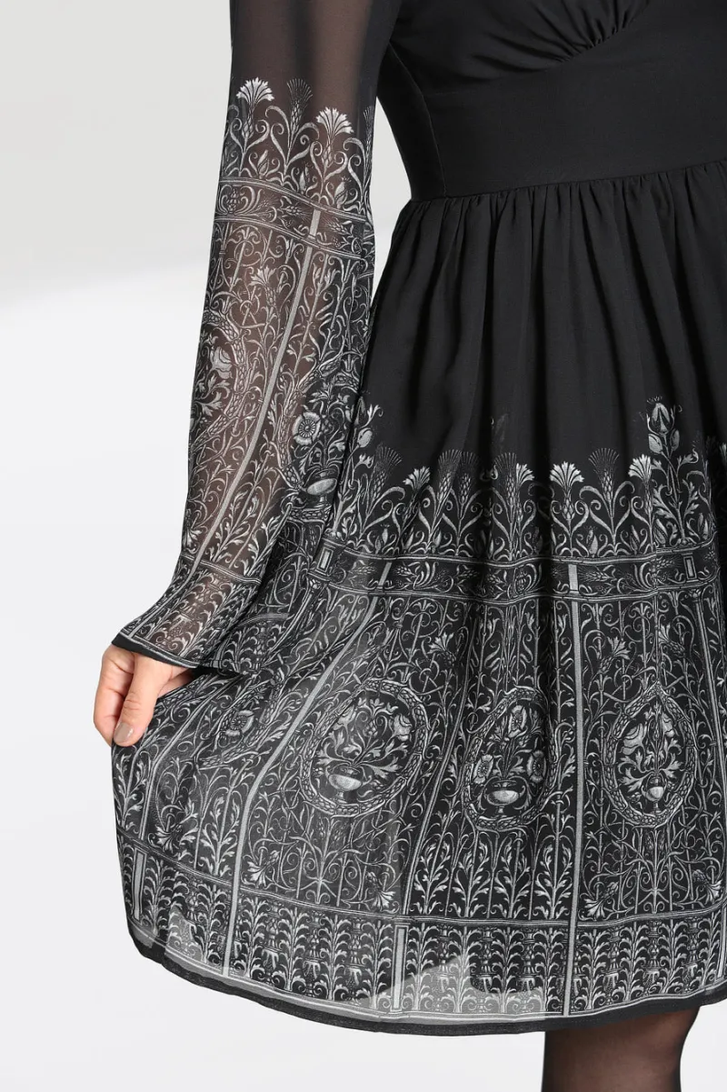 Hell Bunny Dresses|Dresses>Secret Gate Dress Black