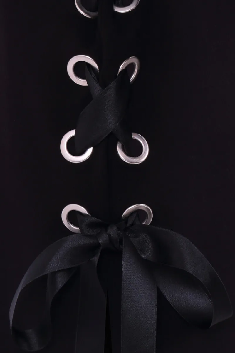 Hell Bunny Tops|Dresses>Skeleton Hoodie Dress Black