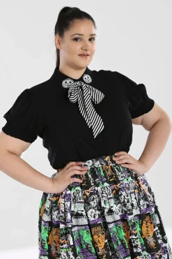 Hell Bunny Tops|Blouses>Skelli Blouse