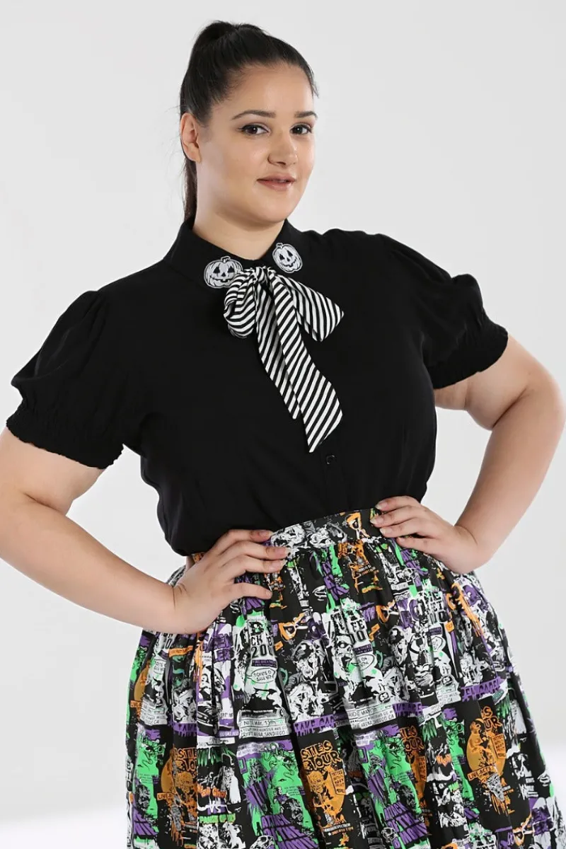 Hell Bunny Tops|Blouses>Skelli Blouse