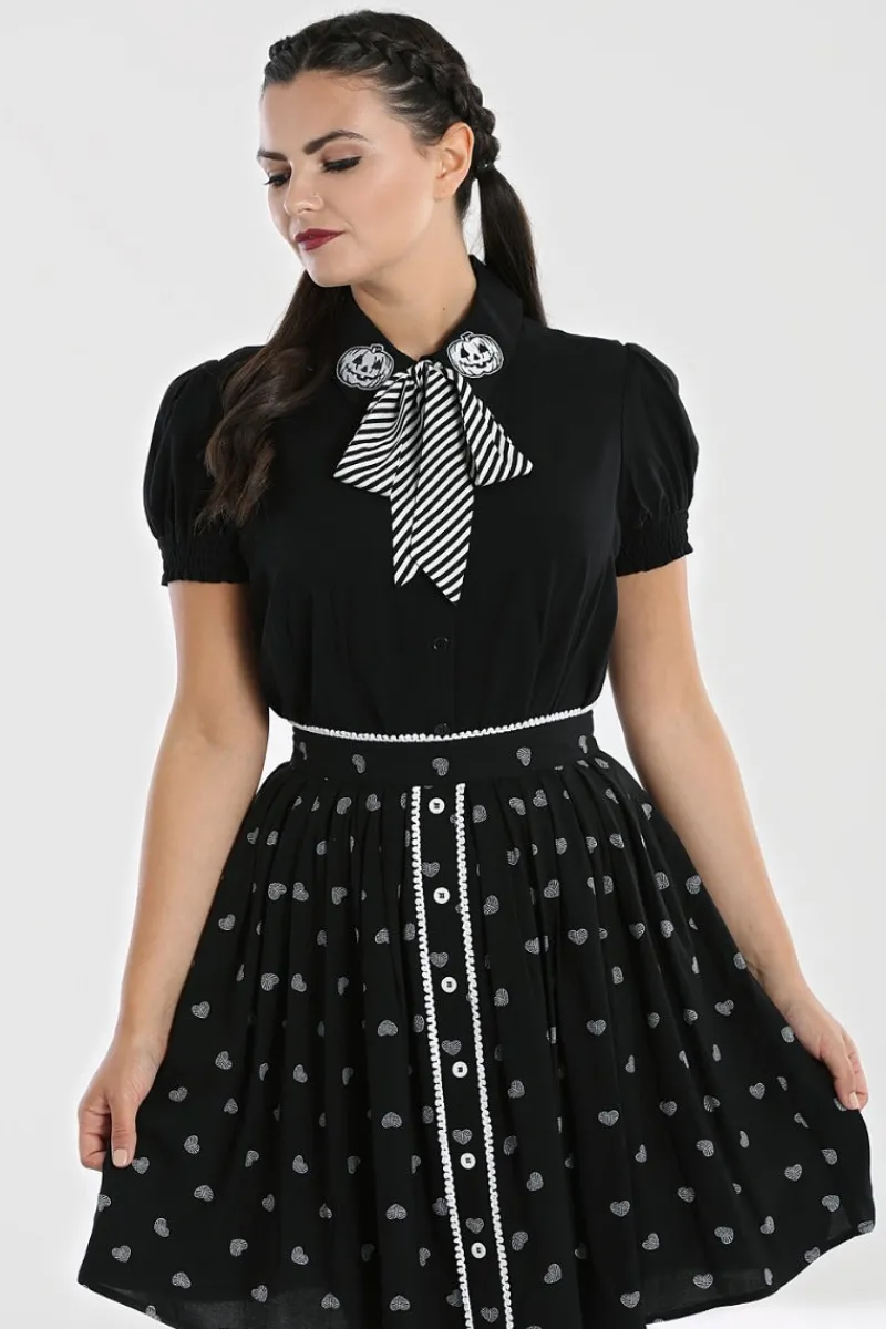 Hell Bunny Tops|Blouses>Skelli Blouse