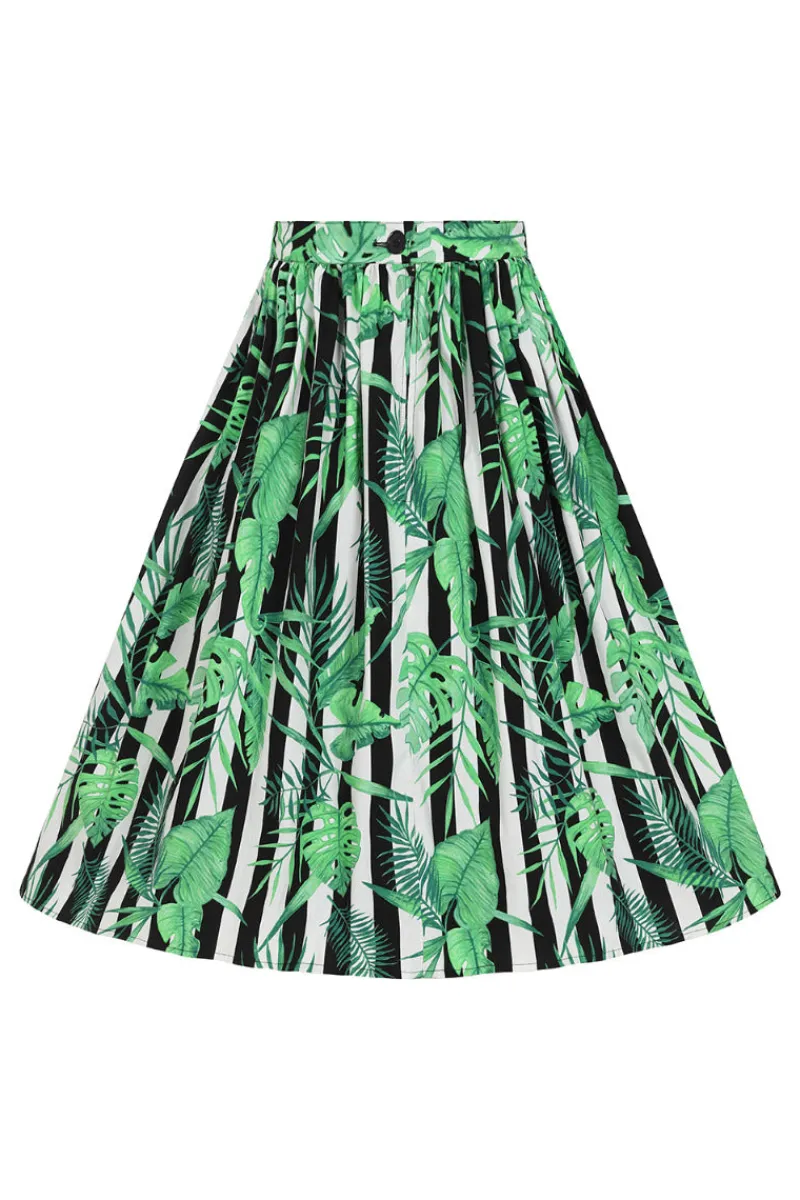 Hell Bunny Skirts|Skirts>Solana 50's Skirt Black
