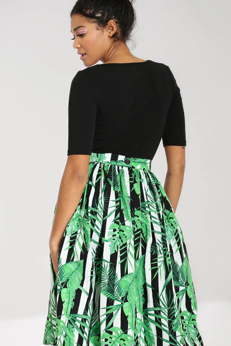 Hell Bunny Skirts|Skirts>Solana 50's Skirt Black