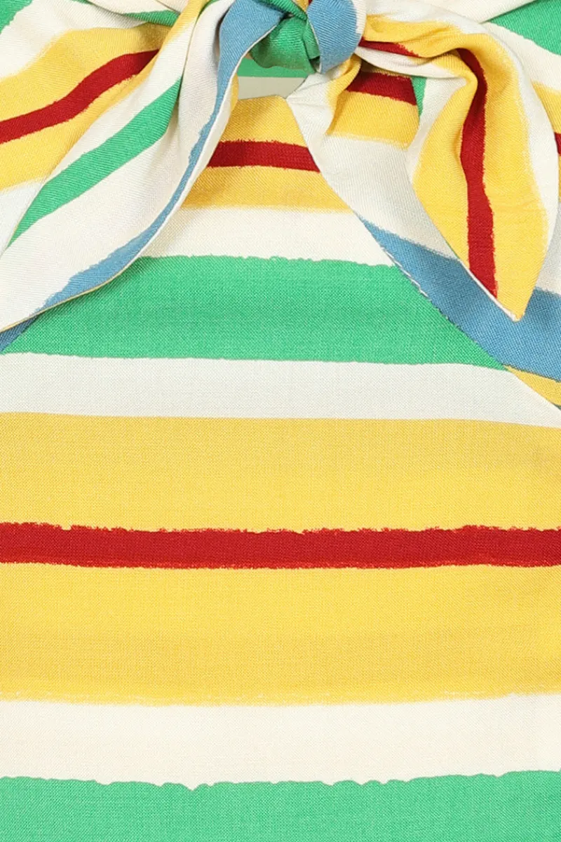 Hell Bunny Tops|Tops>Solange Crop Top MultiColour