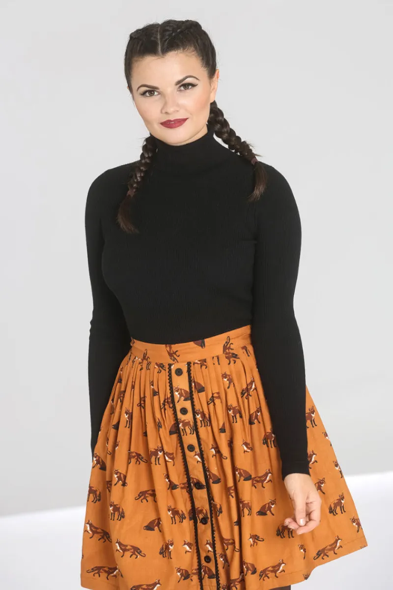 Hell Bunny Knitwear|Tops>Spiros Top Black