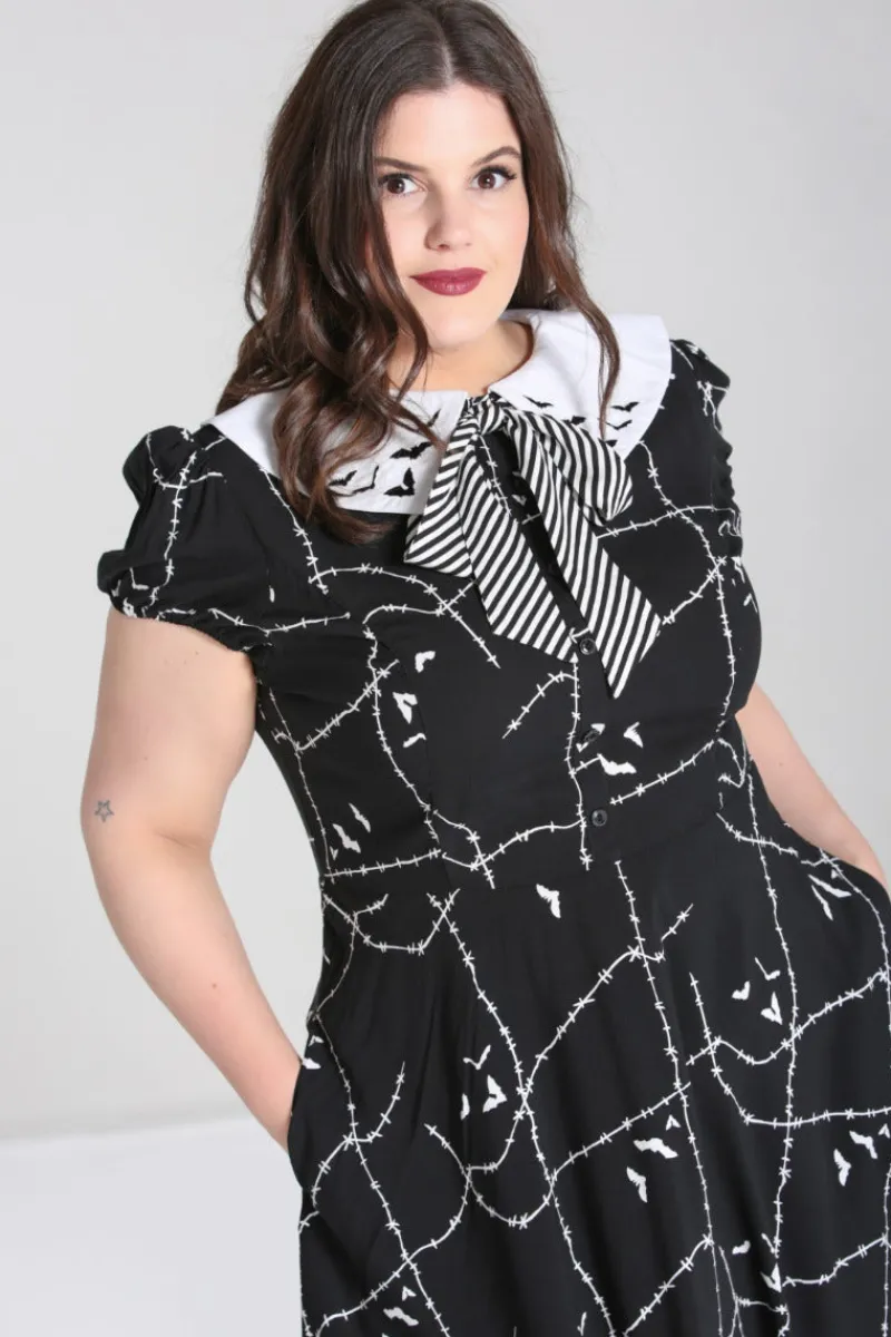 Hell Bunny Dresses|Dresses>Stitches Mini Dress