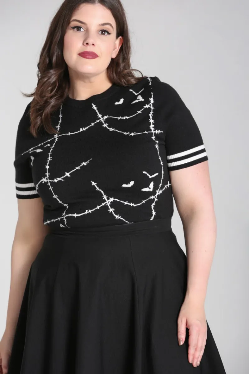 Hell Bunny Tops|Knitwear>Stitches Top