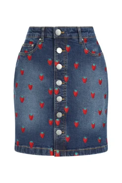 Hell Bunny Skirts|Denim><noscript><img width=