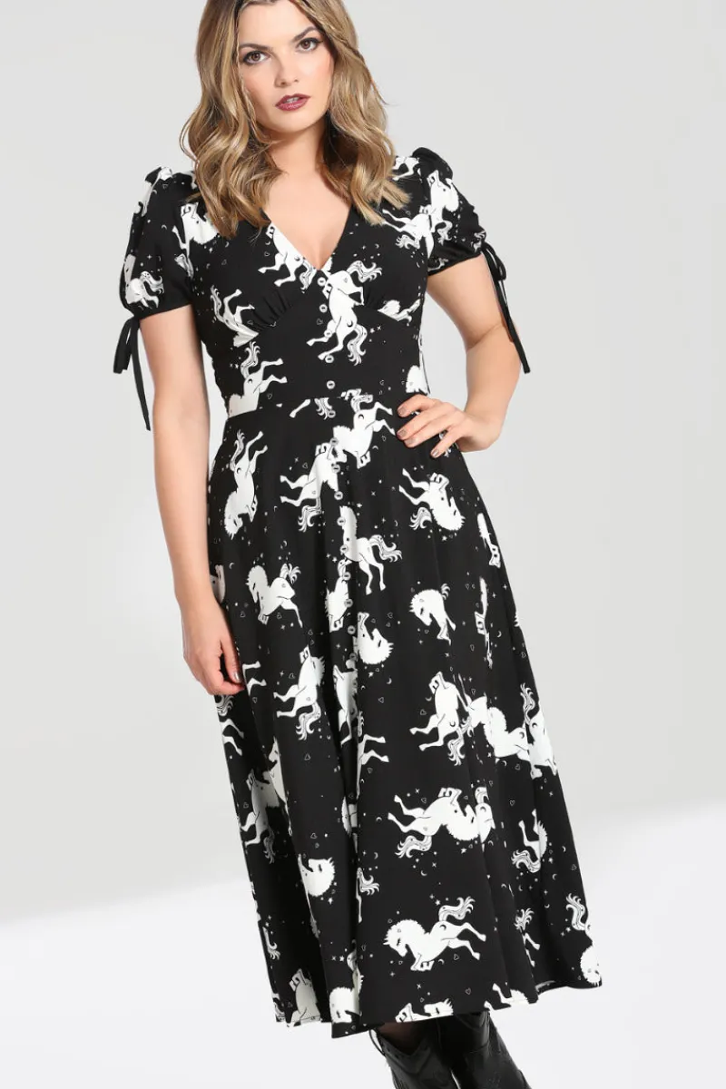 Hell Bunny Dresses|Dresses>Sullivan Maxi Dress Black