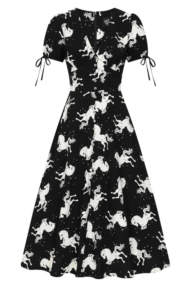 Hell Bunny Dresses|Dresses>Sullivan Maxi Dress Black