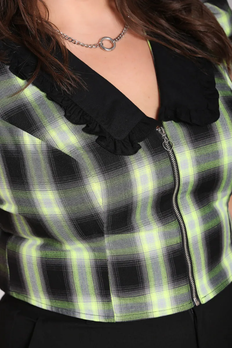 Hell Bunny Tops|Blouses>Tammy Blouse Black