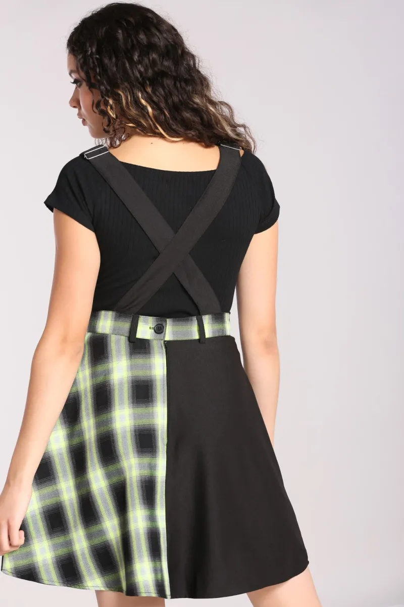 Hell Bunny Dresses|Dresses>Tammy Pinafore Dress Black