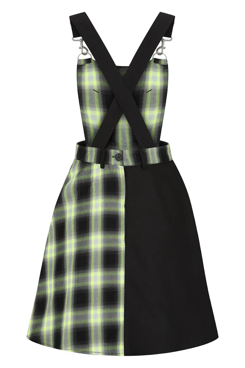 Hell Bunny Dresses|Dresses>Tammy Pinafore Dress Black
