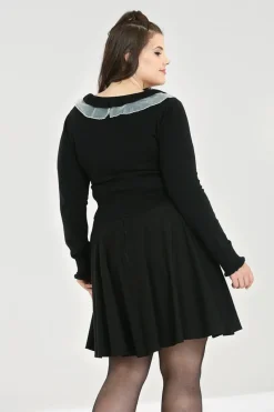 Hell Bunny Knitwear|Knitwear>Tatiana Jumper Black