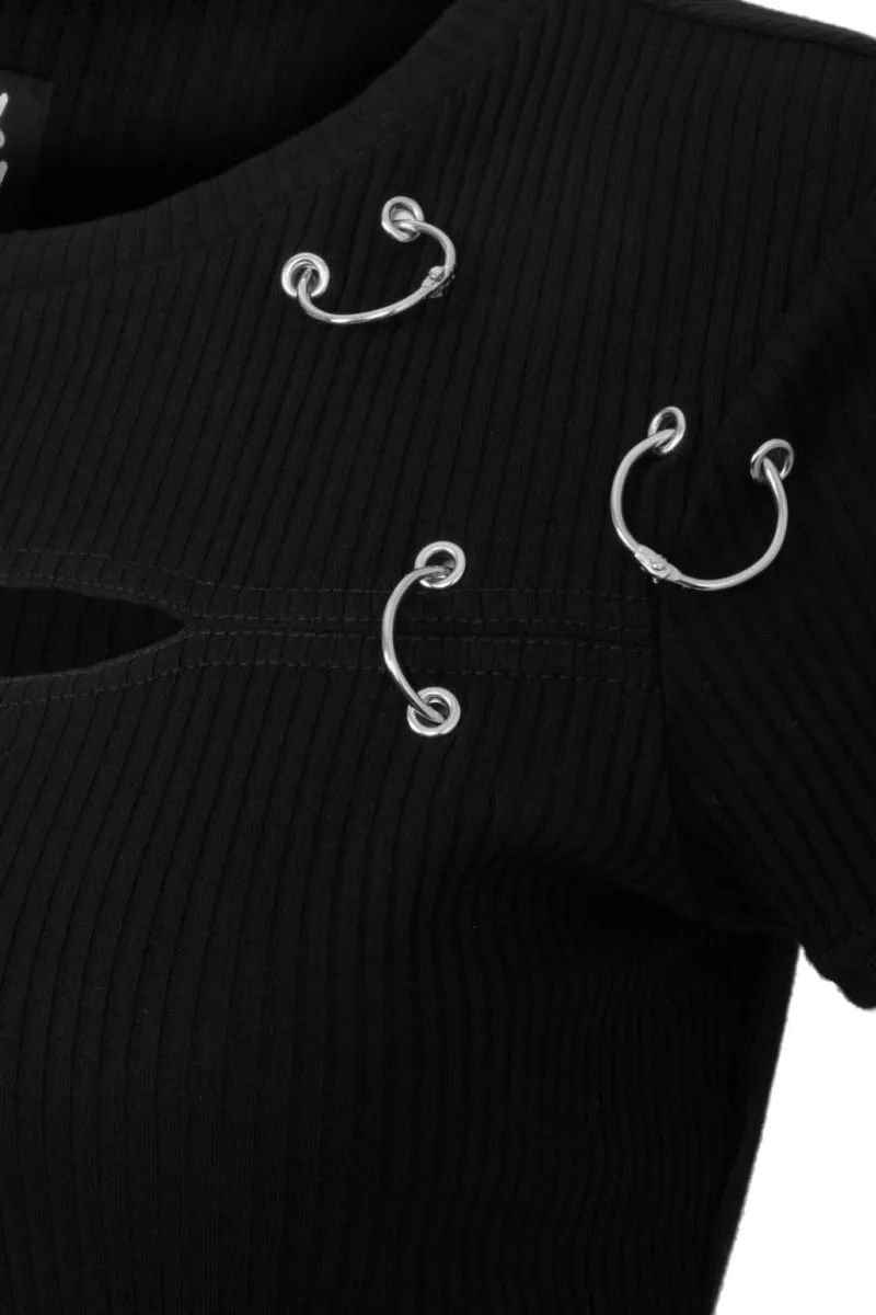 Hell Bunny Tops|Tops>Taylor Top Black