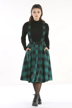Hell Bunny Skirts|Skirts>Teen Spirit Pinafore Skirt