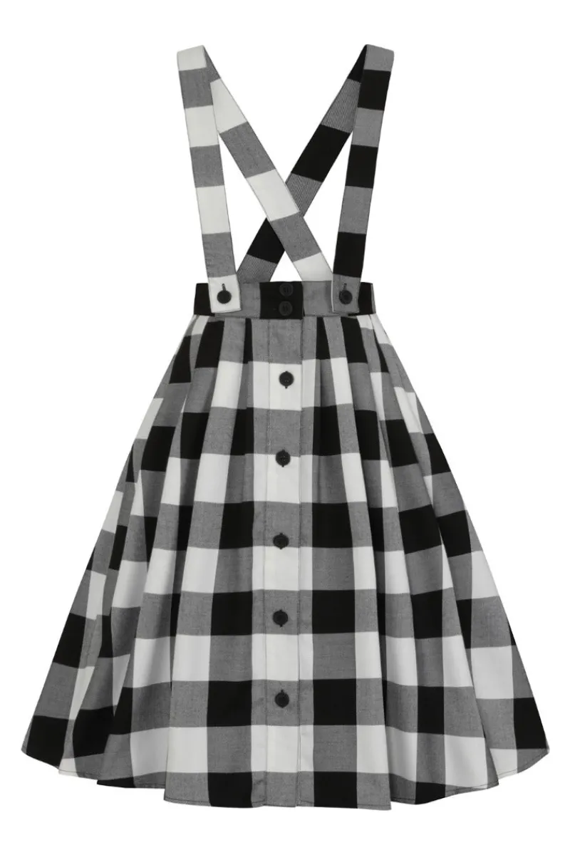 Hell Bunny Skirts|Skirts>Teen Spirit Pinafore Skirt
