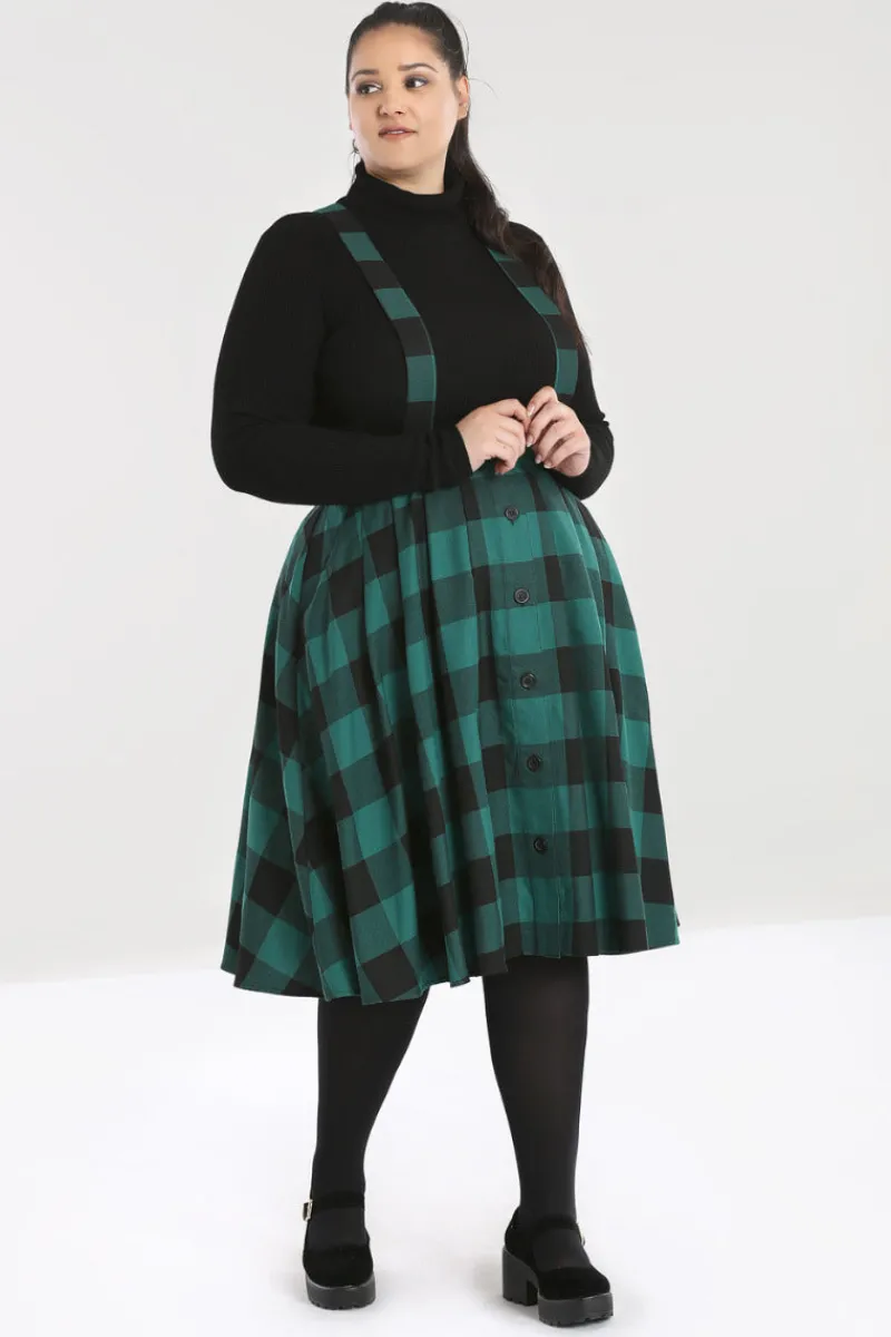 Hell Bunny Skirts|Skirts>Teen Spirit Pinafore Skirt