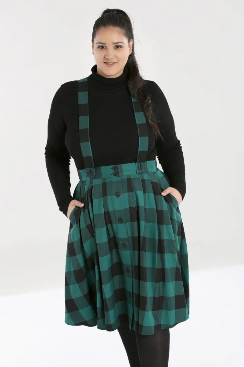 Hell Bunny Skirts|Skirts>Teen Spirit Pinafore Skirt