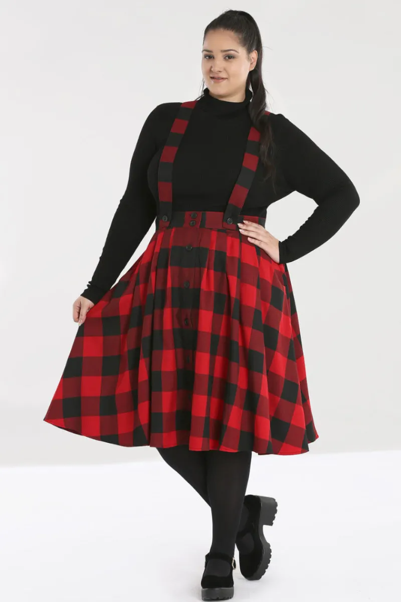Hell Bunny Skirts|Skirts>Teen Spirit Pinafore Skirt