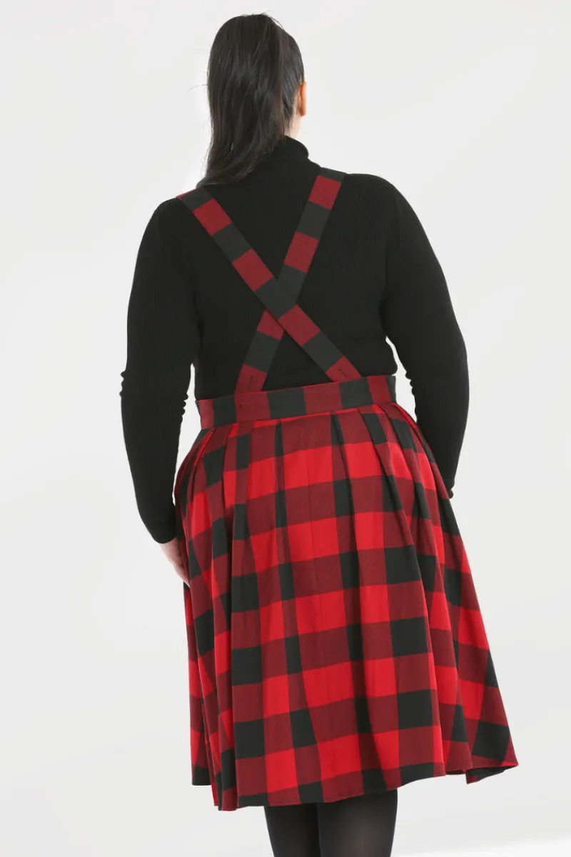 Hell Bunny Skirts|Skirts>Teen Spirit Pinafore Skirt