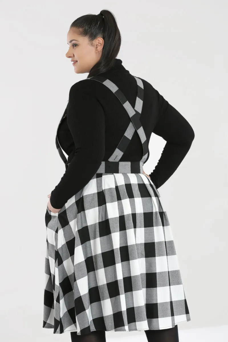 Hell Bunny Skirts|Skirts>Teen Spirit Pinafore Skirt