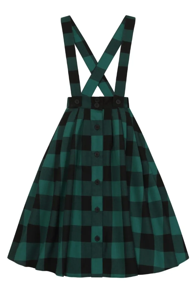 Hell Bunny Skirts|Skirts>Teen Spirit Pinafore Skirt