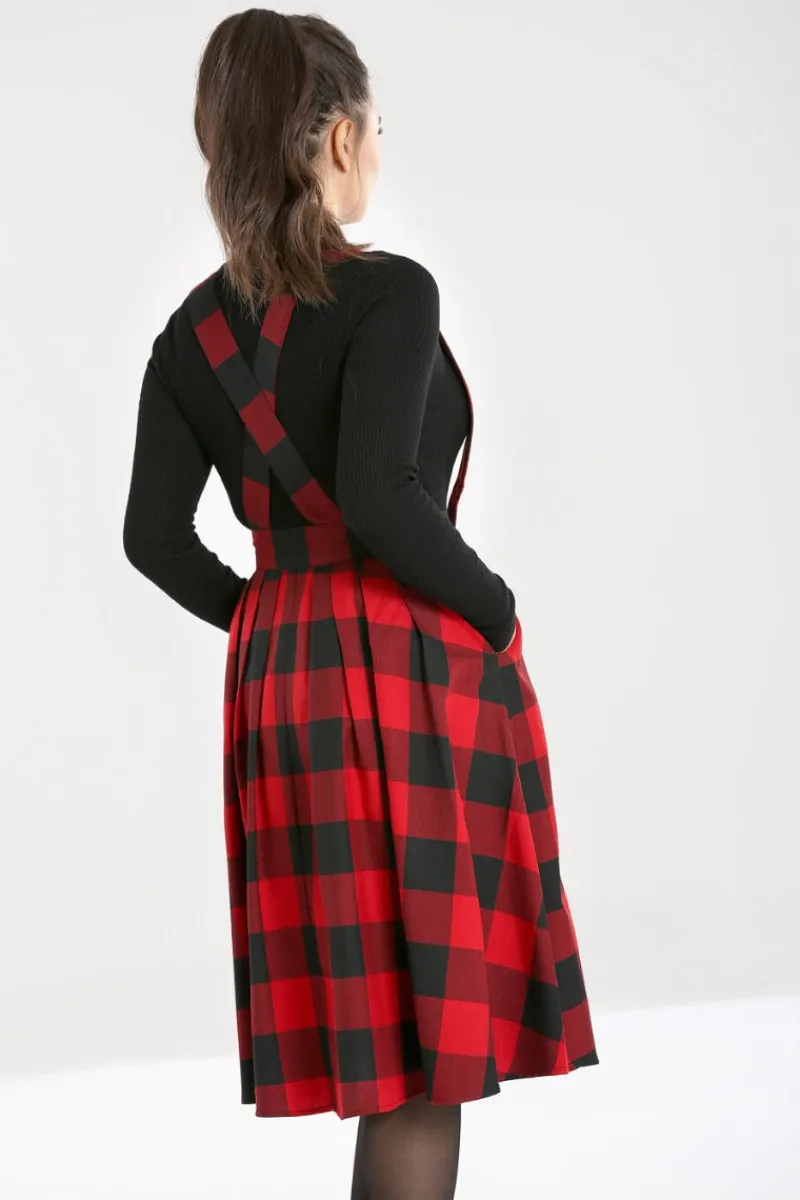 Hell Bunny Skirts|Skirts>Teen Spirit Pinafore Skirt